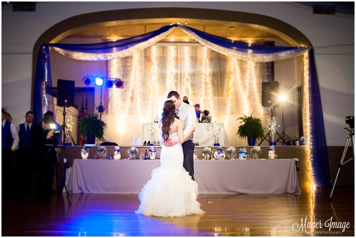 first dance as bride and groom