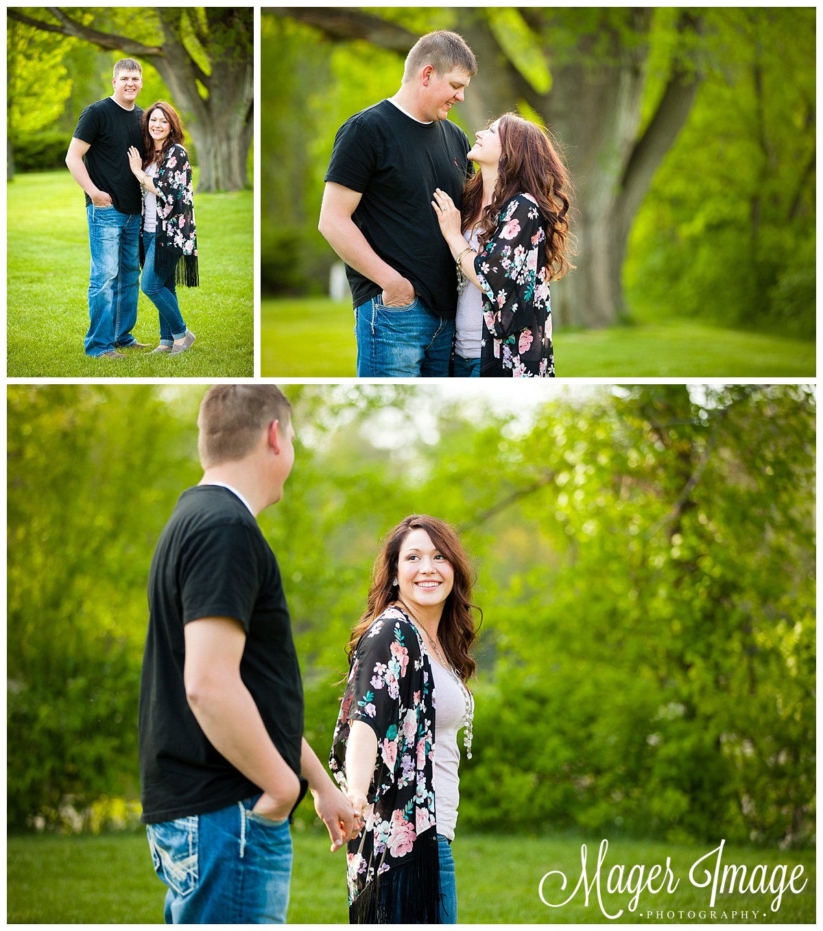engagement session poses