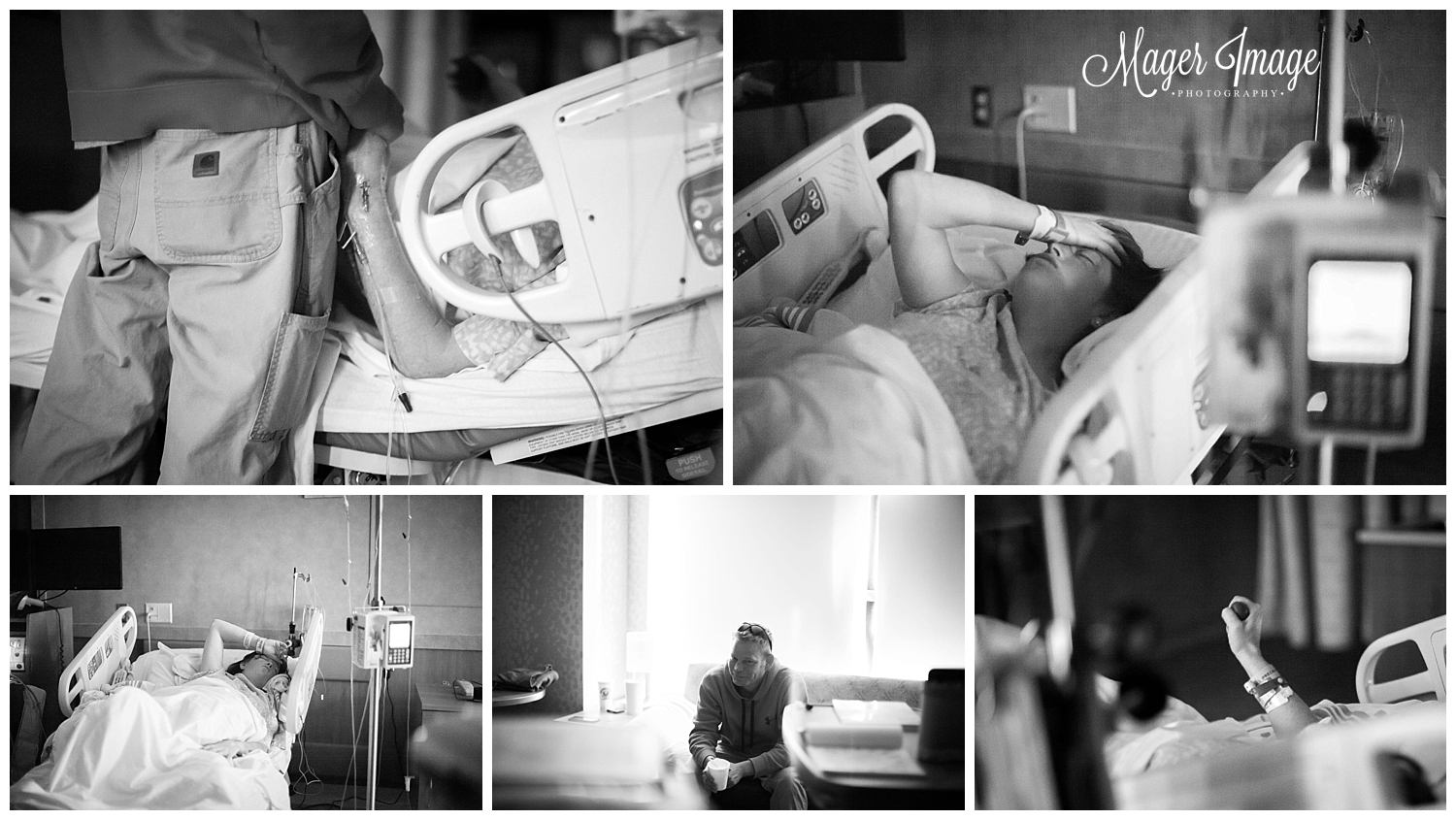 a birth story photos black and white