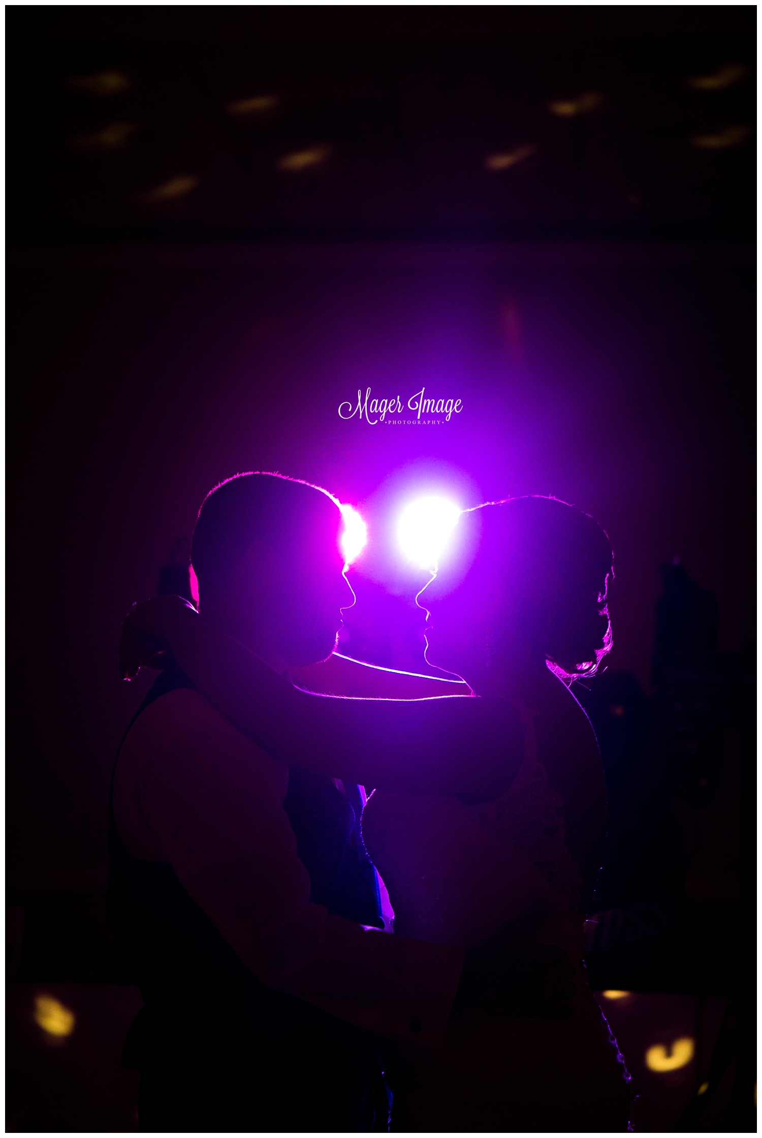 first dance silhouette
