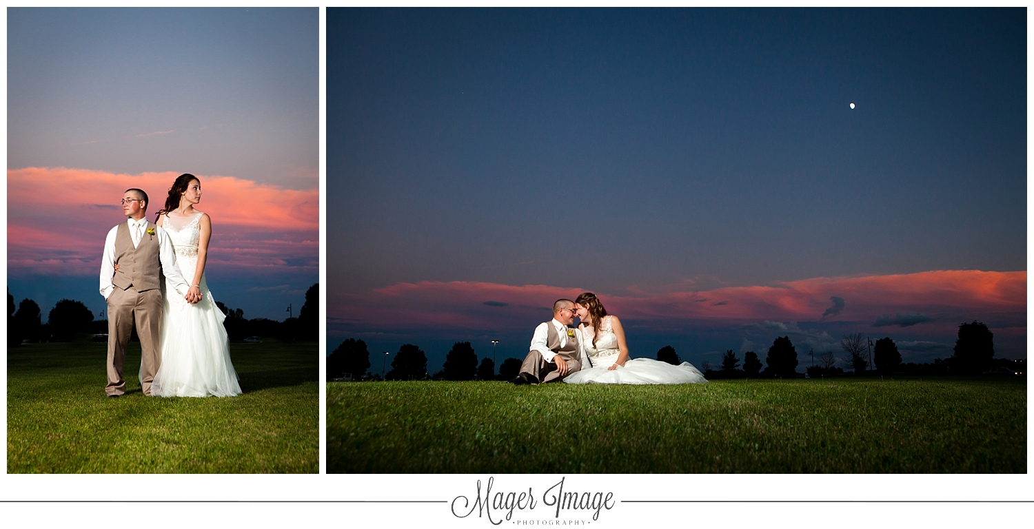 KCC community college sunset gorgeous bridal portraits