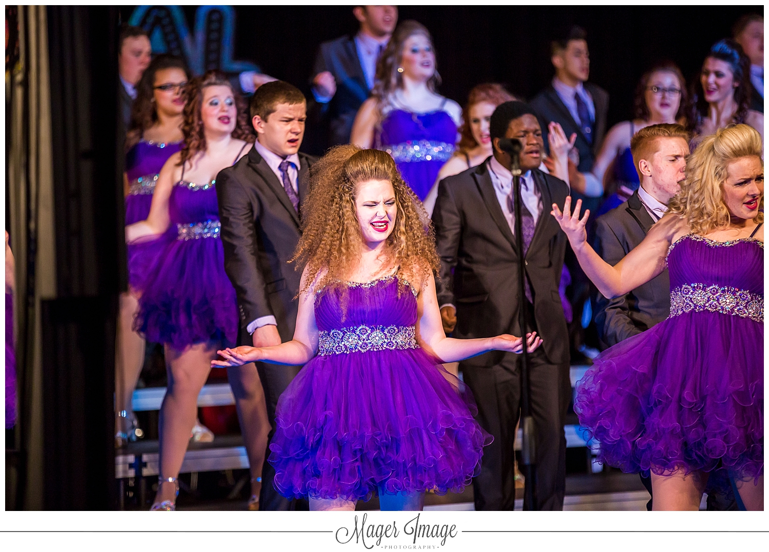 purple show choir illinois