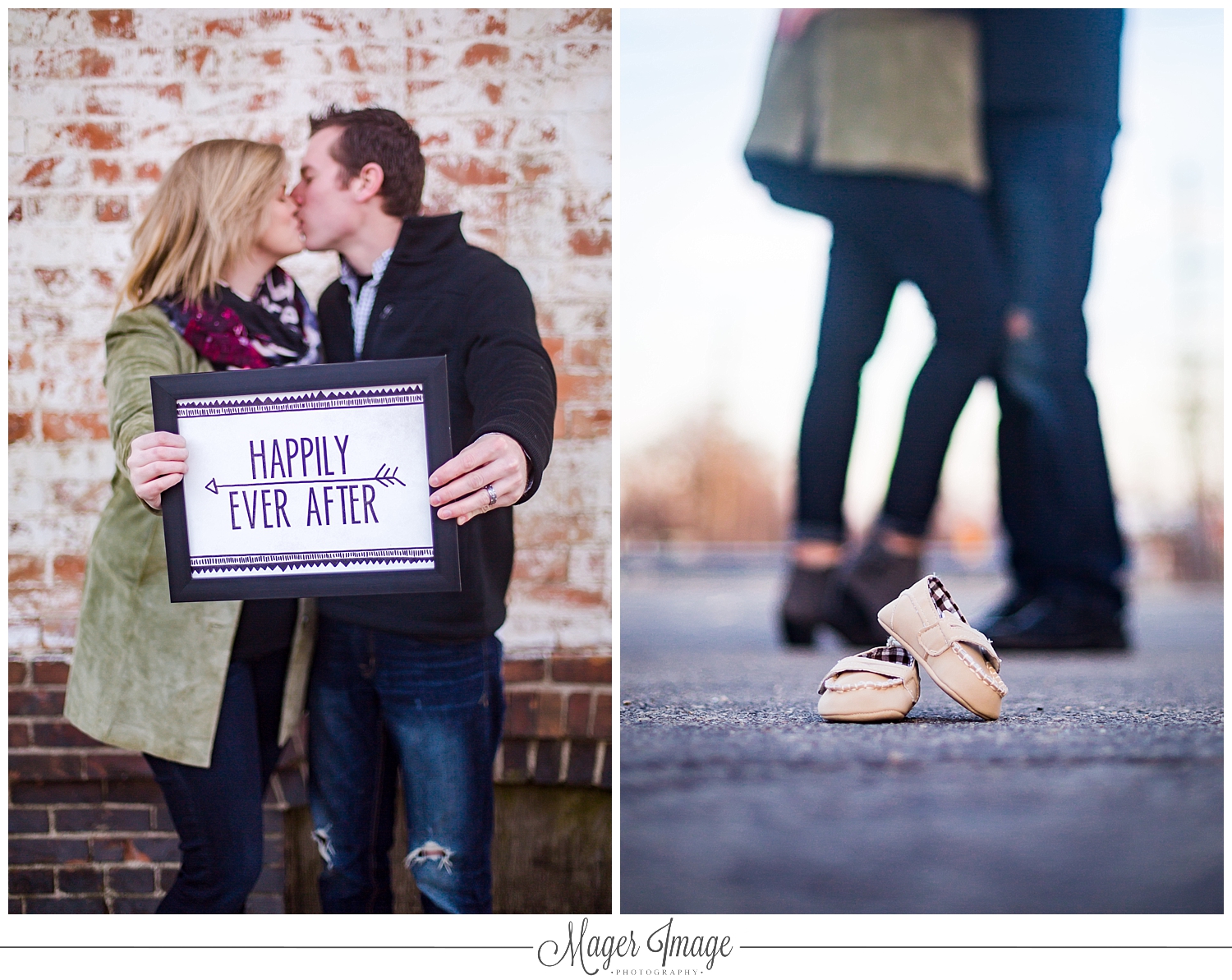happily ever after baby announcement