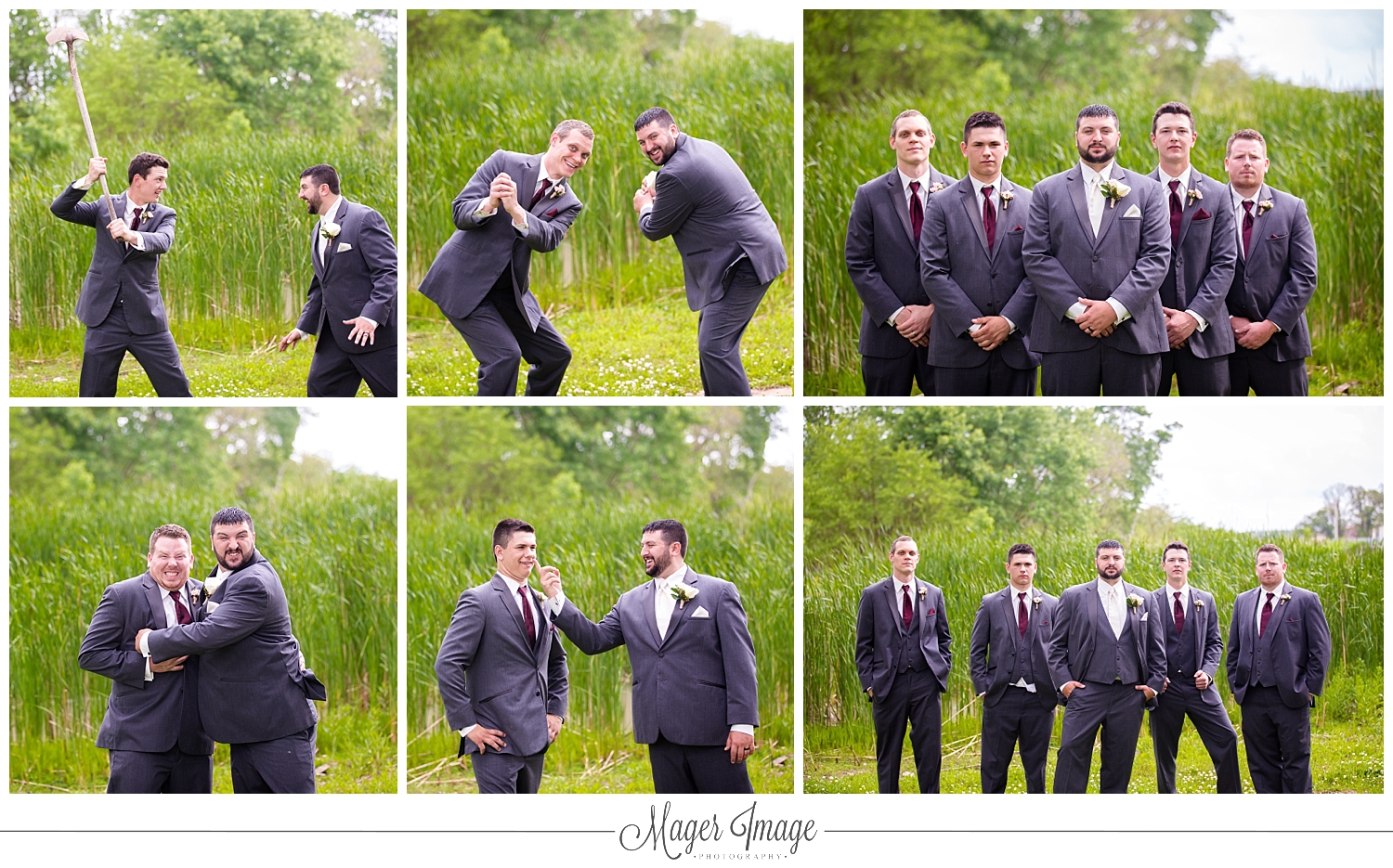 groom groomsmen best man fun funny joking serious outside boys