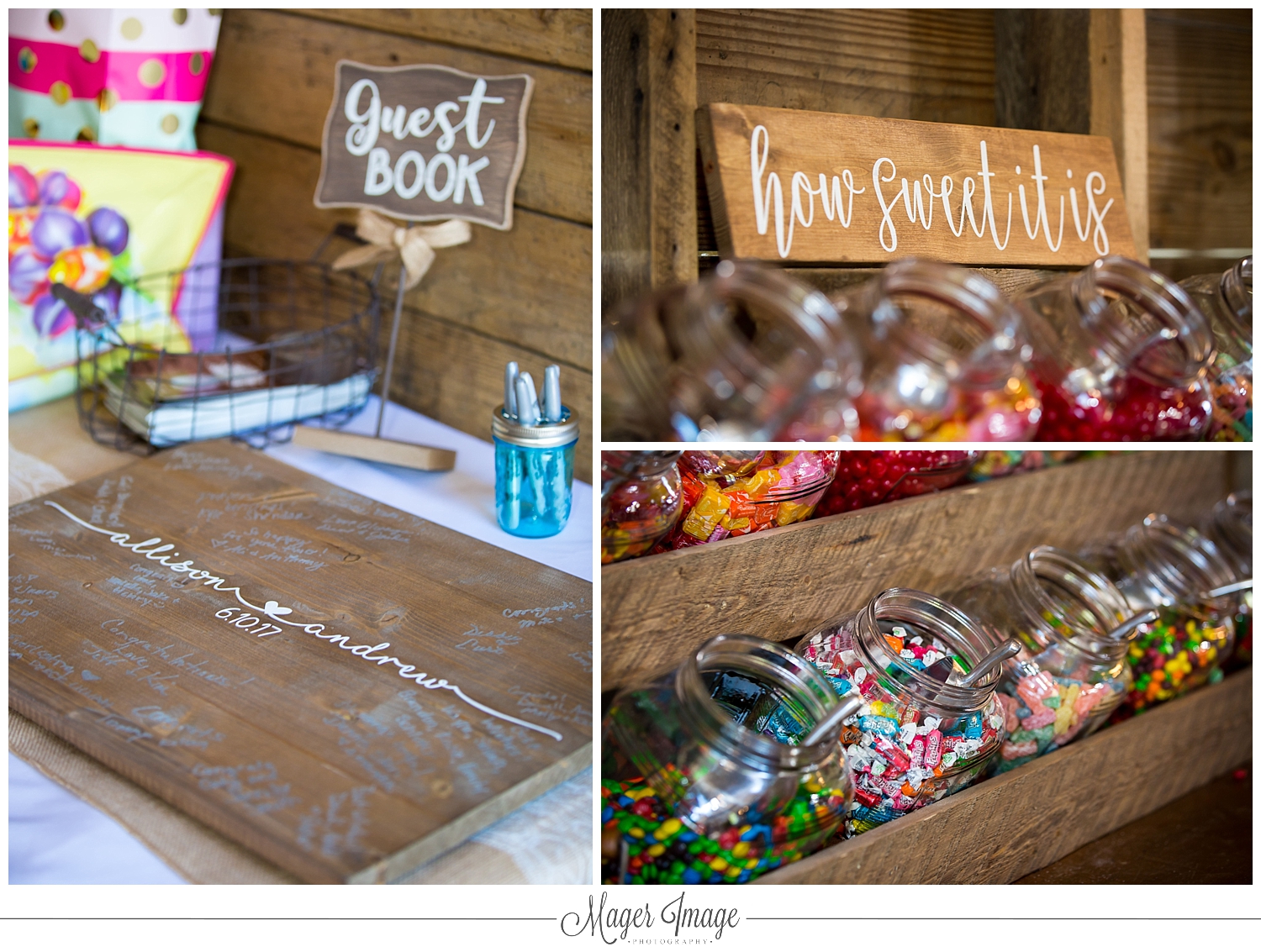 how sweet it is candy buffet table signature art