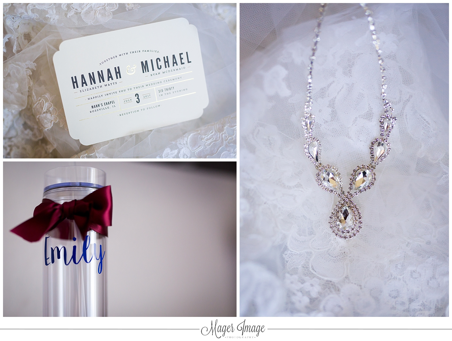 invitation jewelry necklace cup