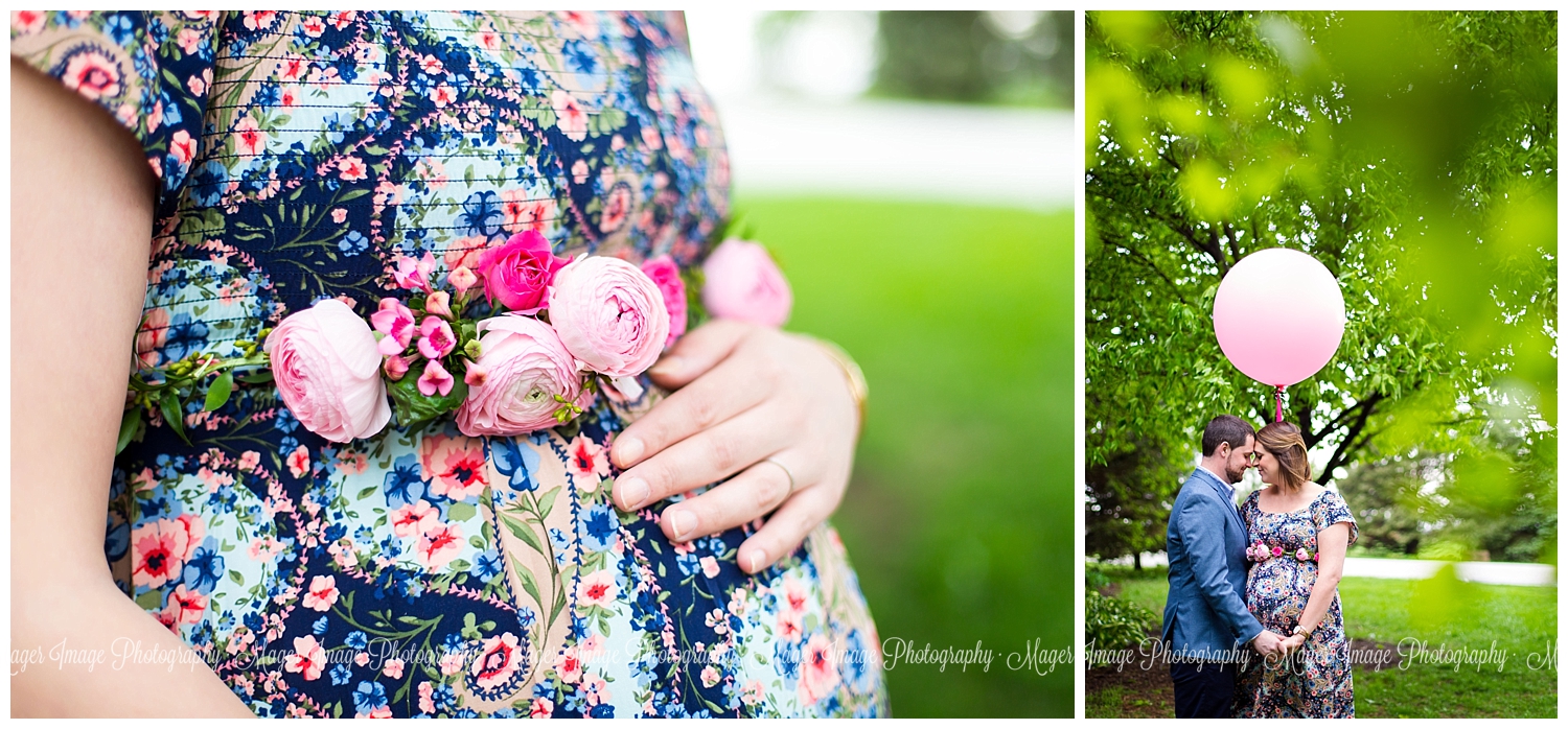 floral maternity bumb baby