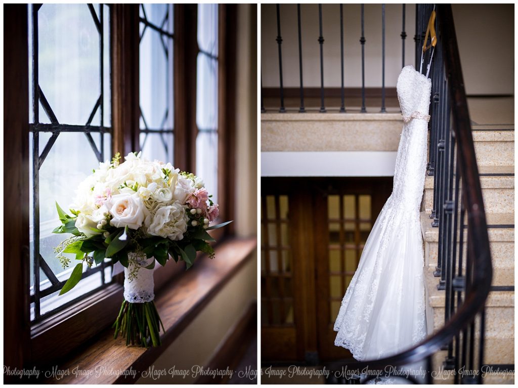 church dress wedding florals