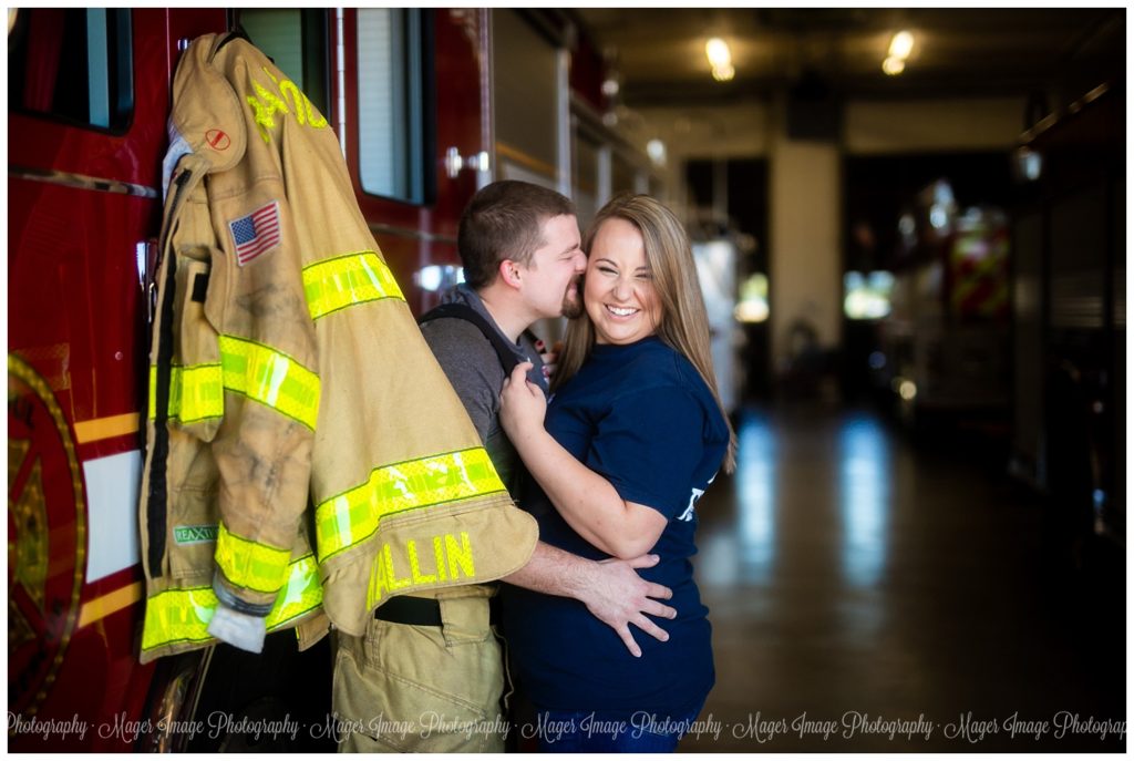 firefighter wife portrait session