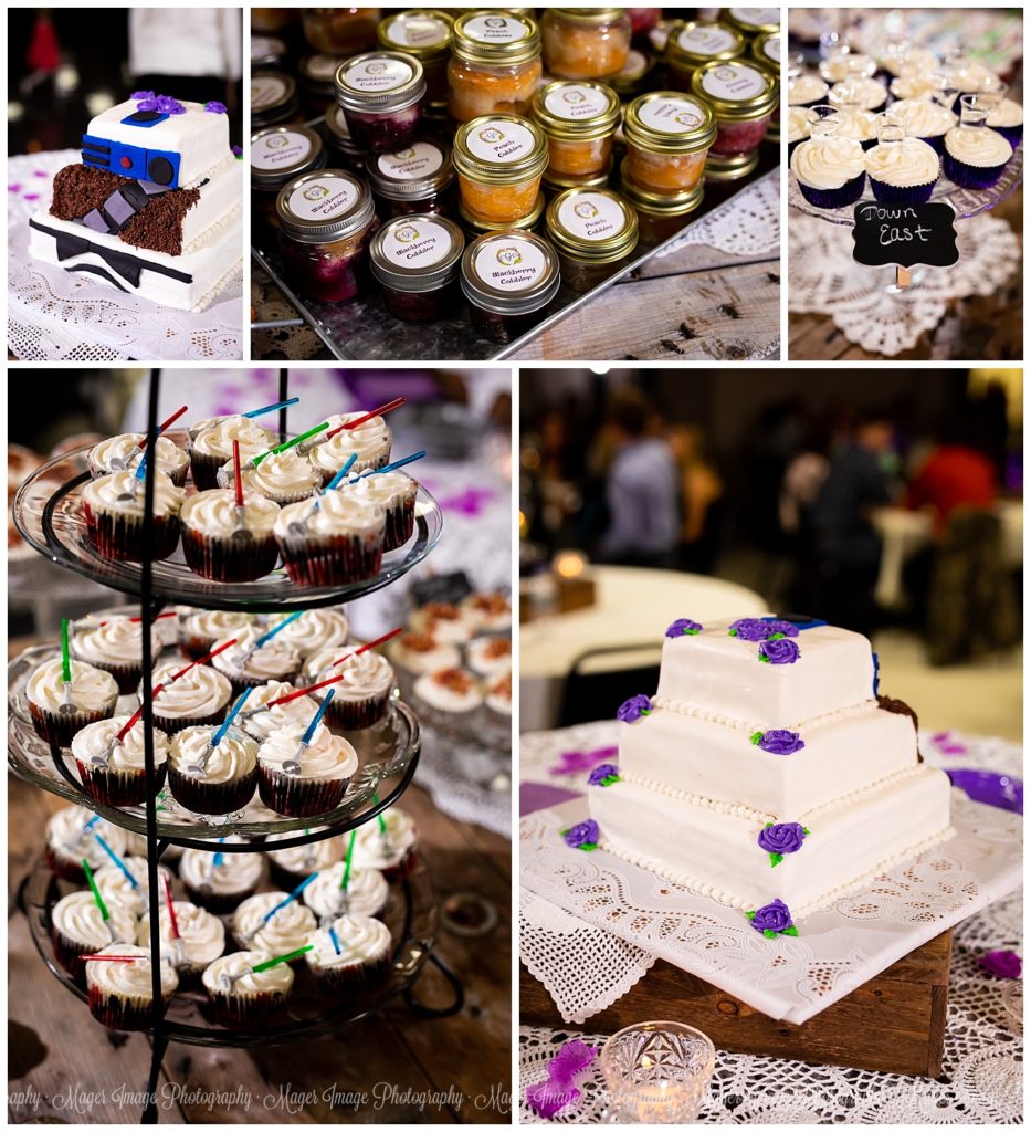 starwars wedding details cake sweets
