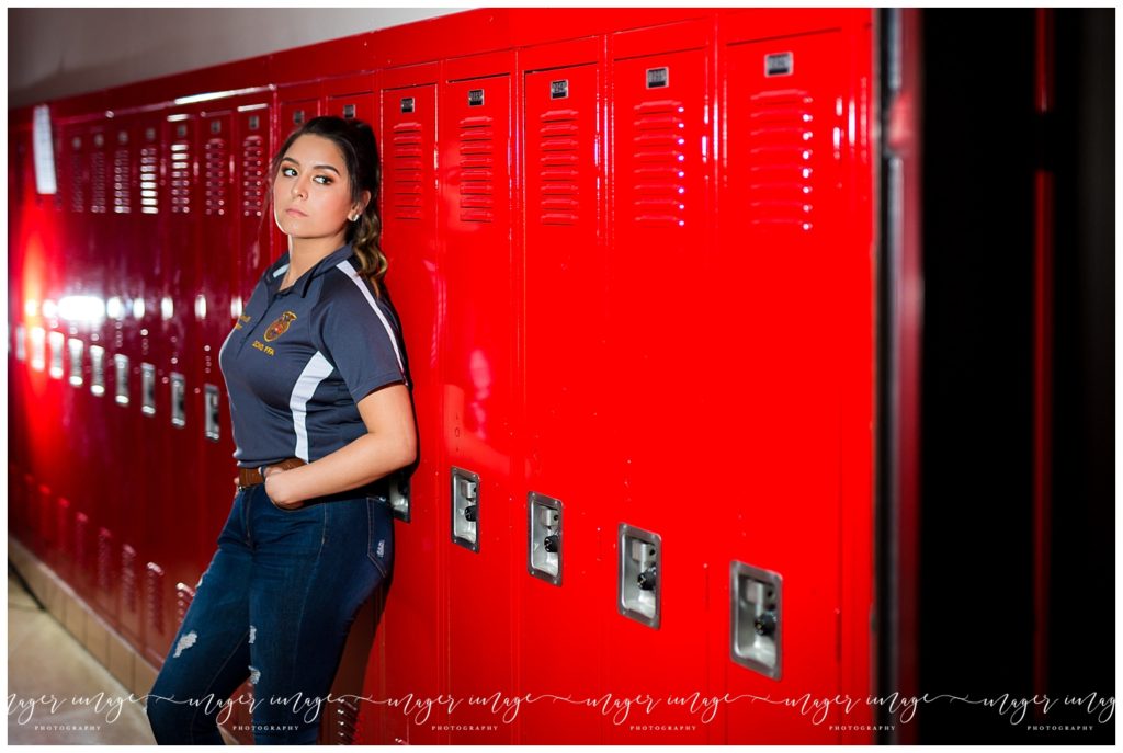 posing with lockers ocf 