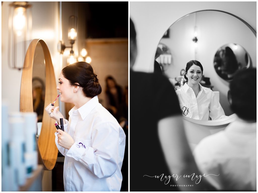salon 105 mahomet wedding makeup mirror