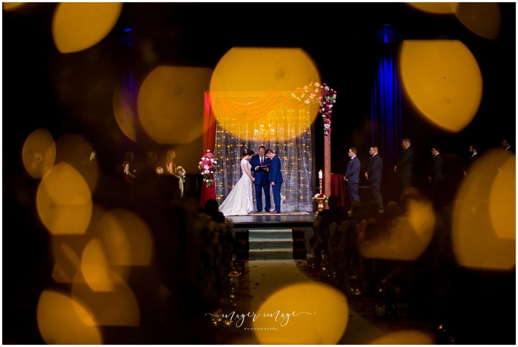 lights wedding ceremony effingham christi chambers