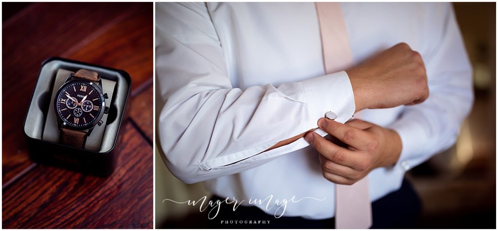 groom details watch morning cufflinks mager image