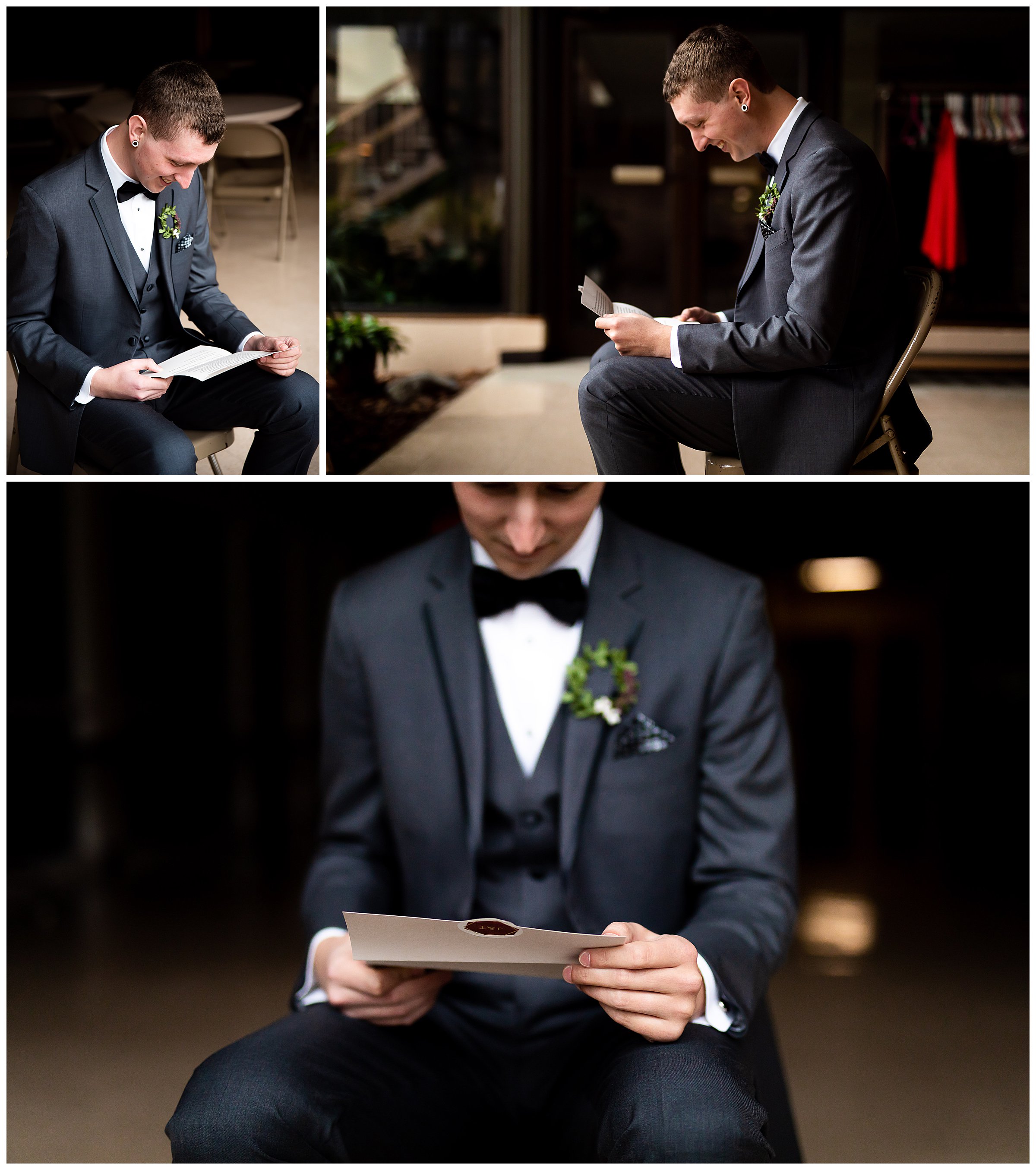 groom wedding letters
