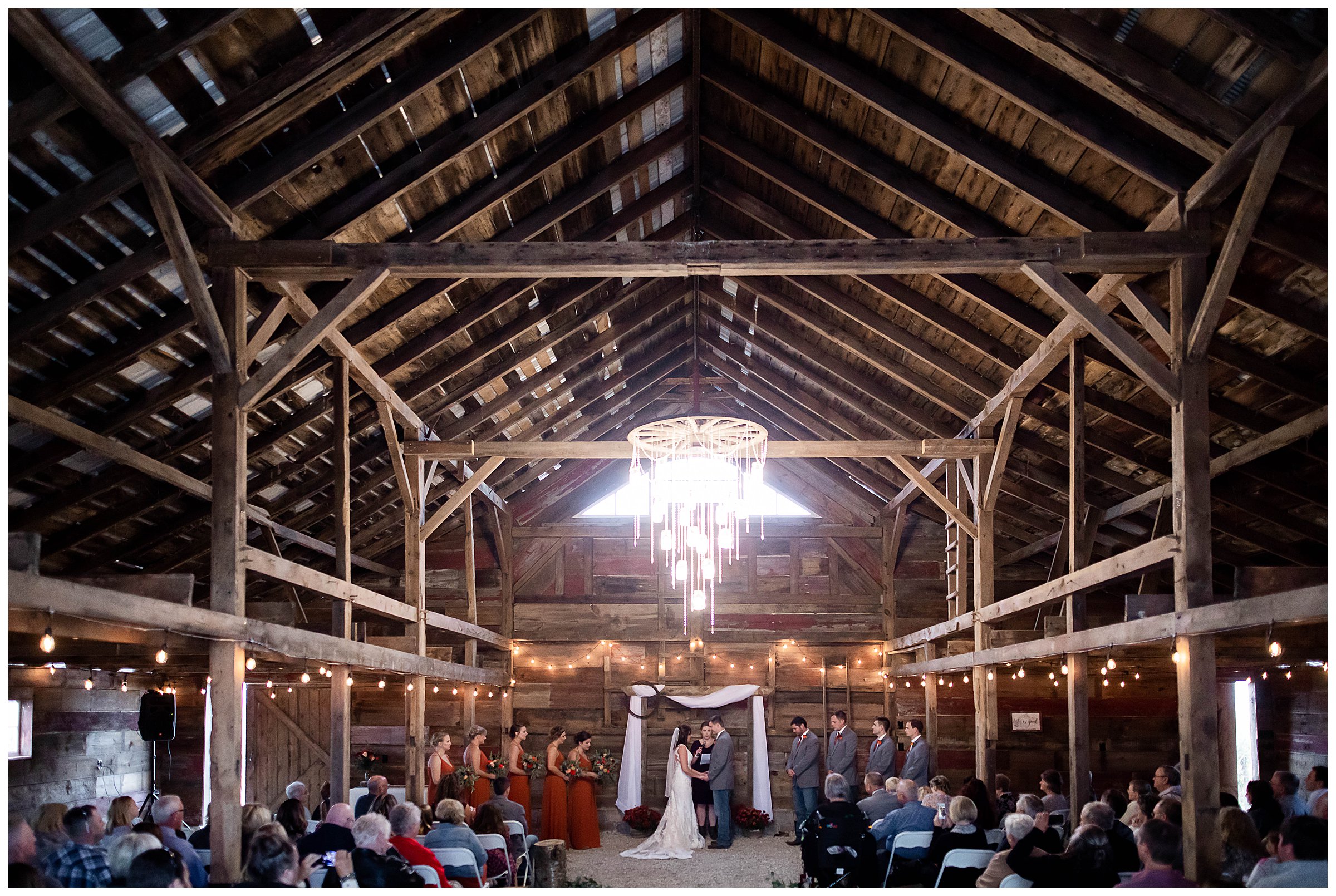 country barn wedding