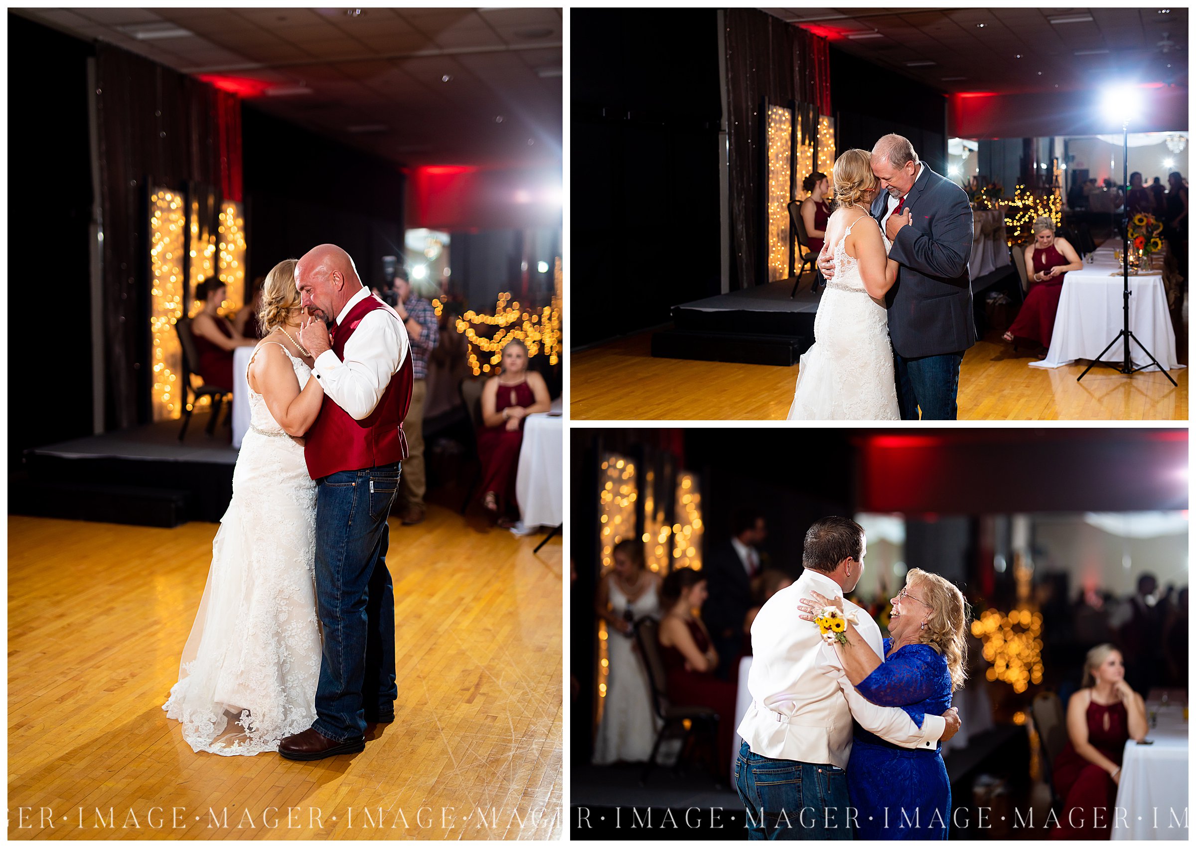 father and mother of bride and groom first dance 