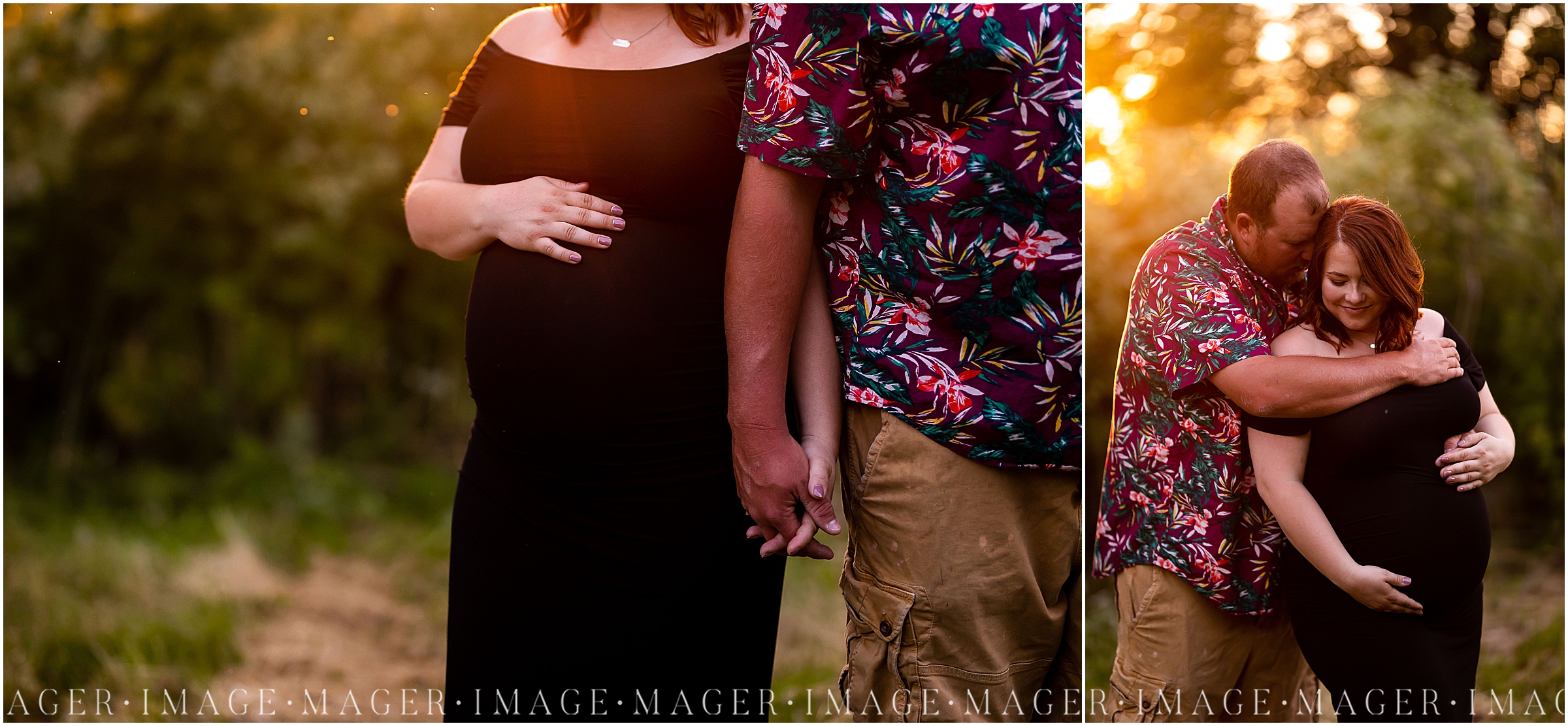 maternity session midwest summer