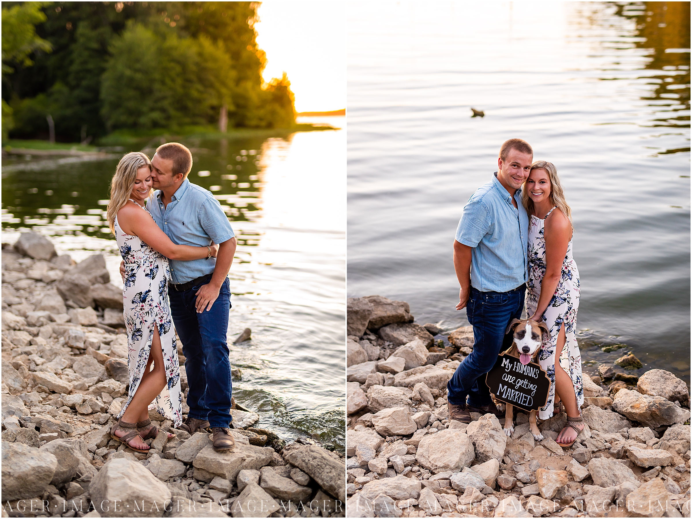 Weldon Springs State Park Summer Engagement Session, Clinton, IL