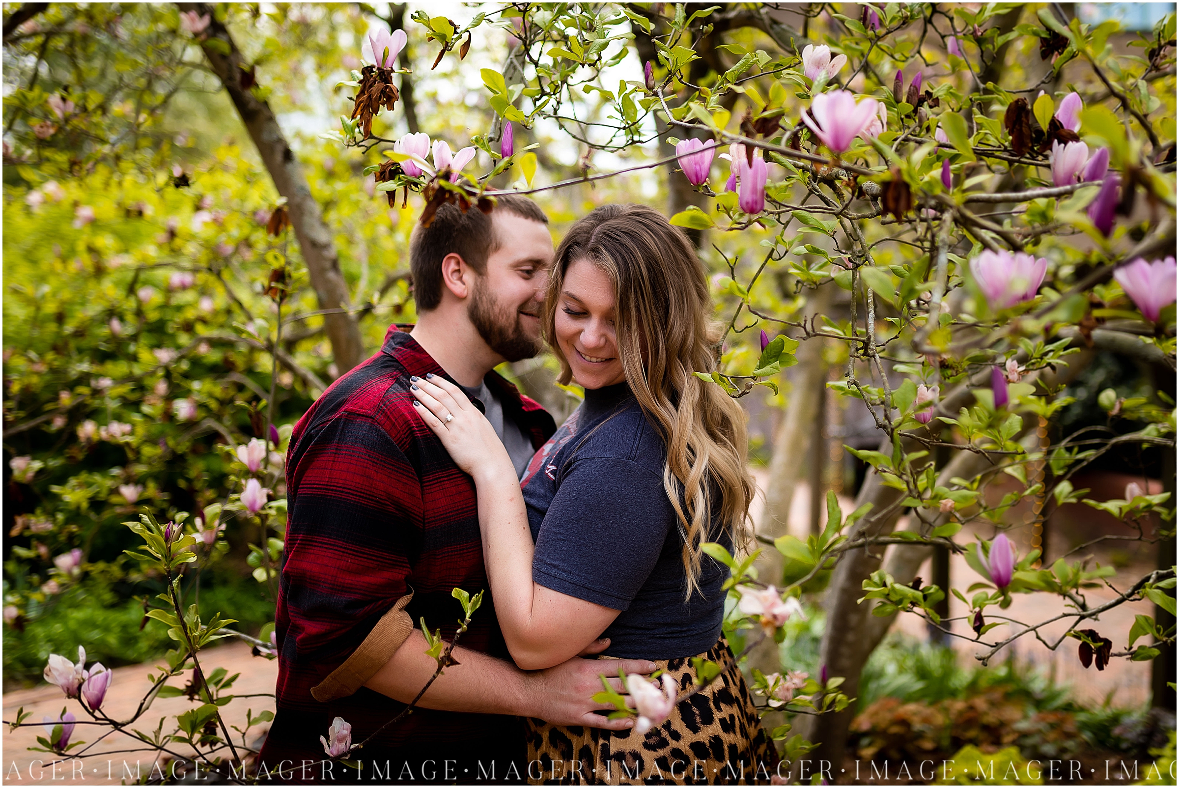 spring time engagement session, Biltmore Winery