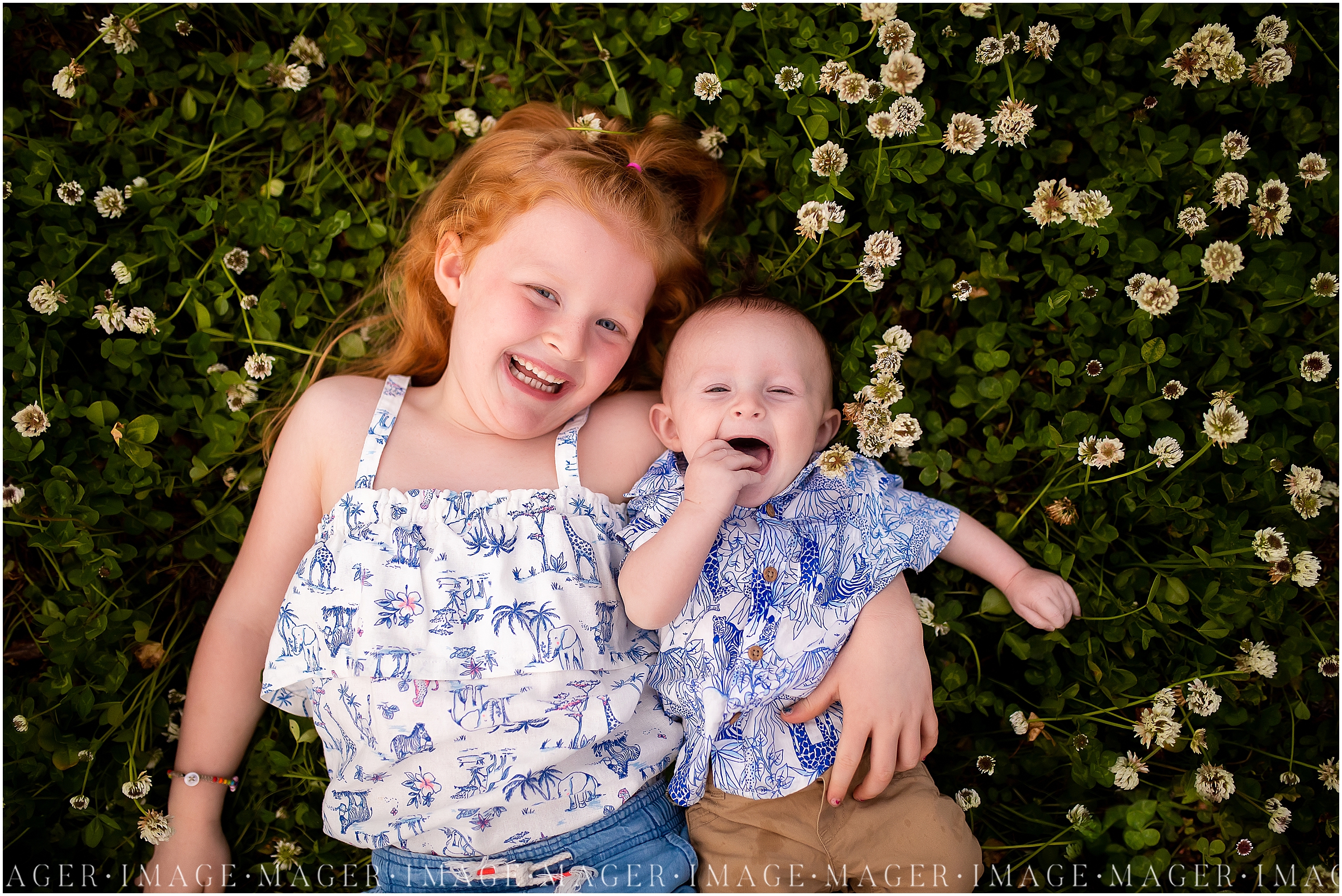 spring floral matching kids outfits