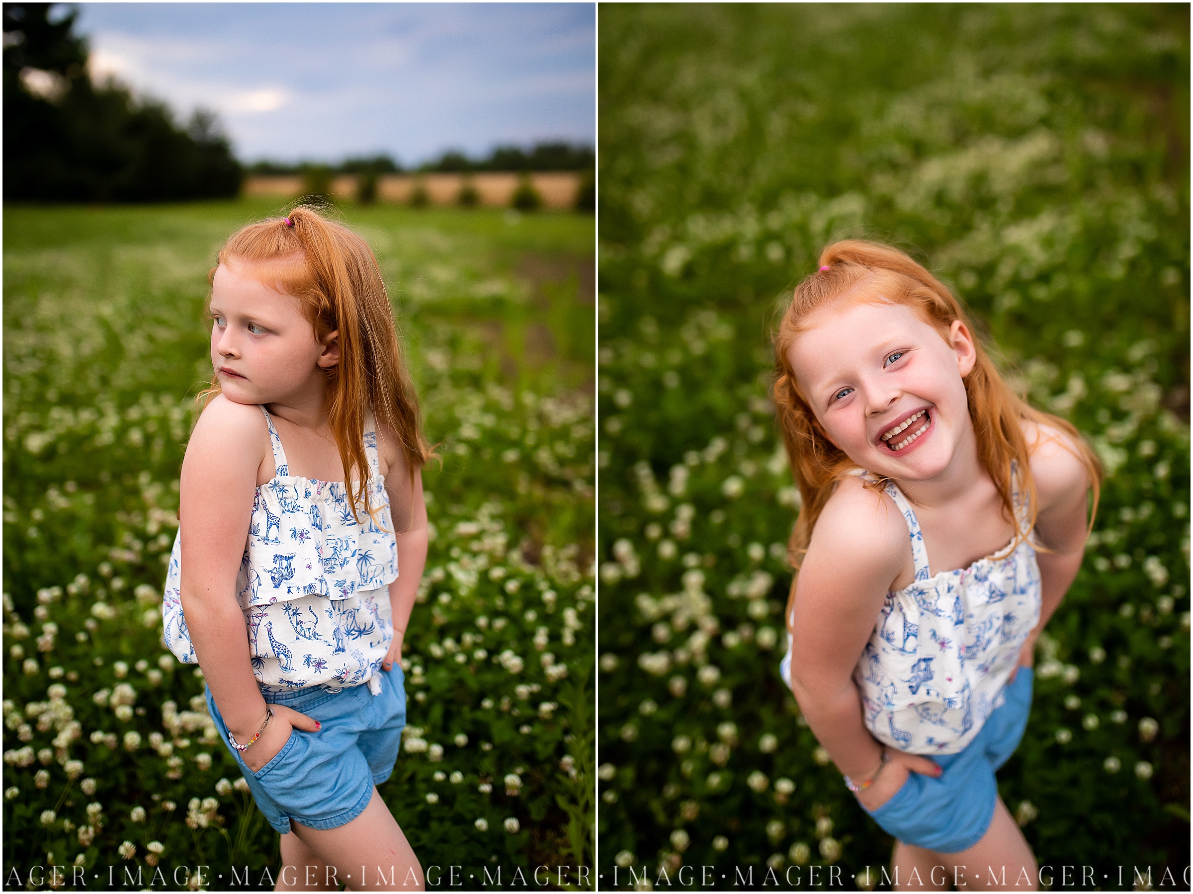 bexley ann magers, kids spring clover field session