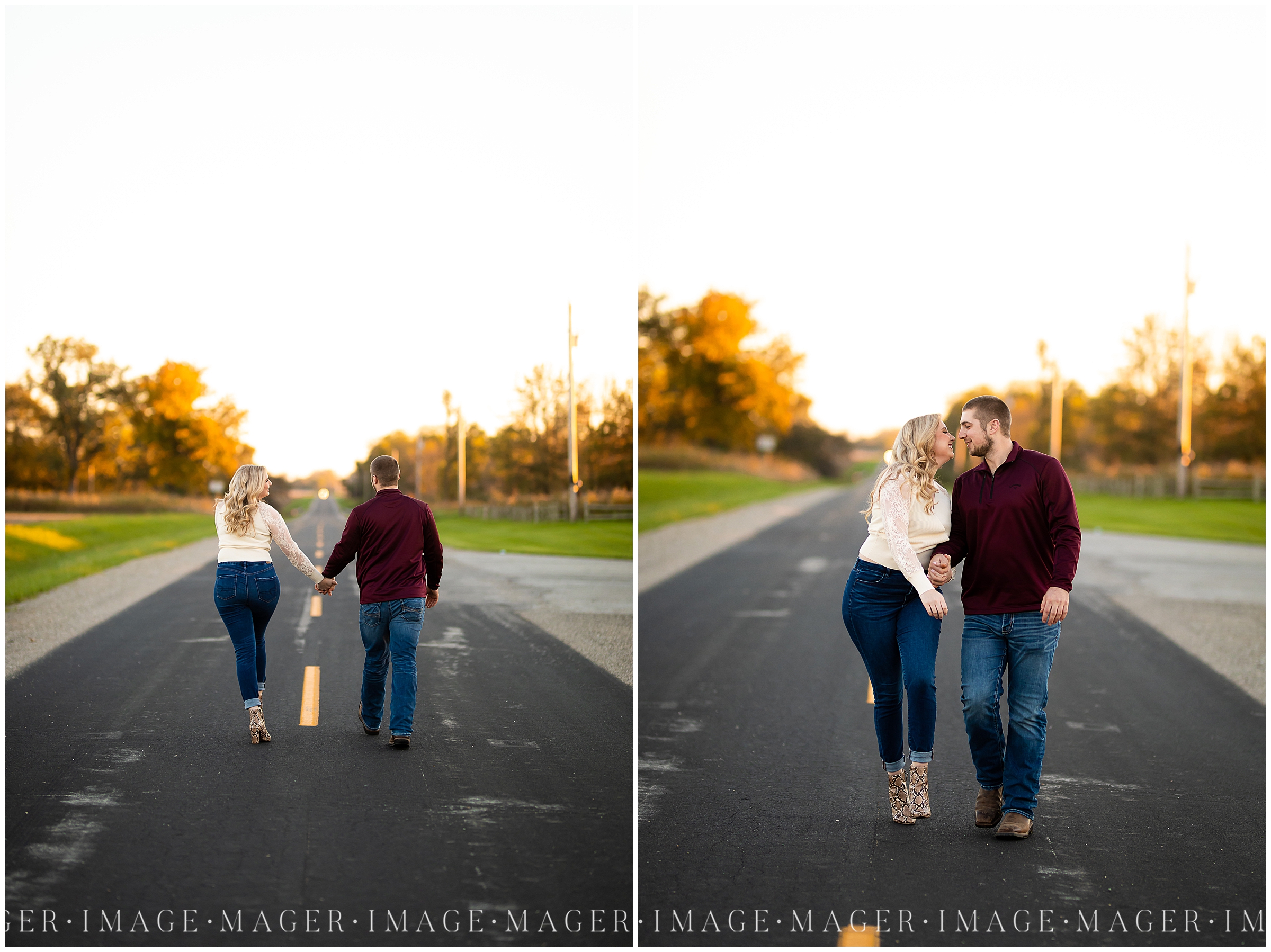 middlefork campgrounds engagement session road