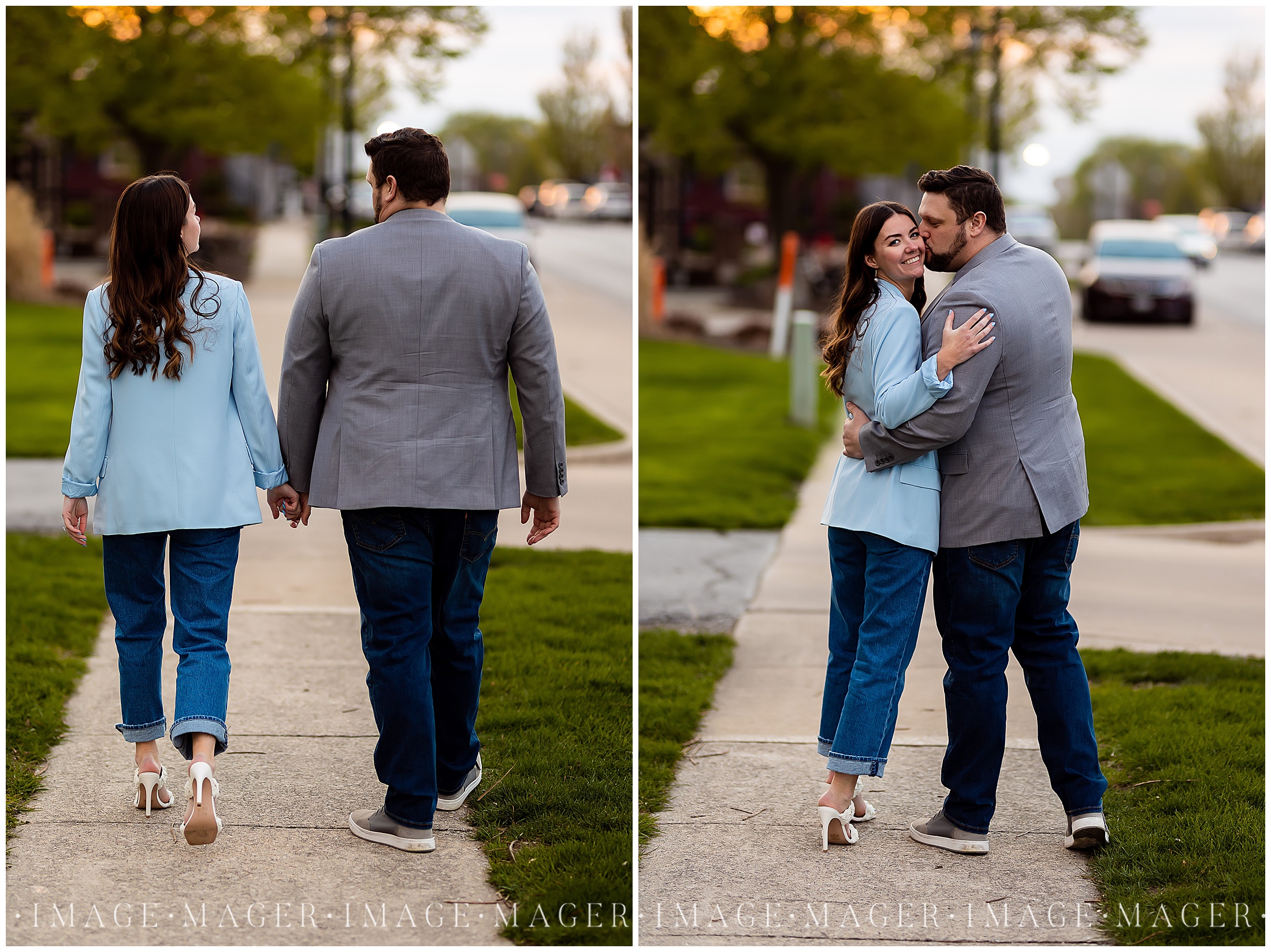 Easygoing Engagement Session at Riverbend Forest Preserve, Mahomet, Illinois