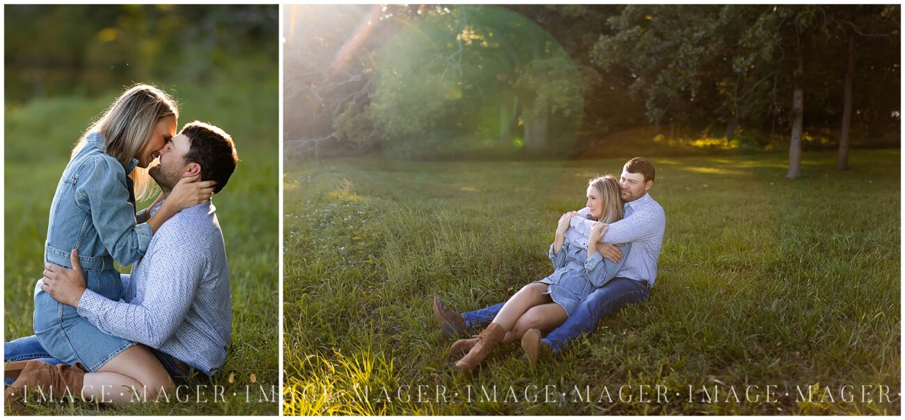 Engagement Session Photo at Wade's Secret Hunting Grounds